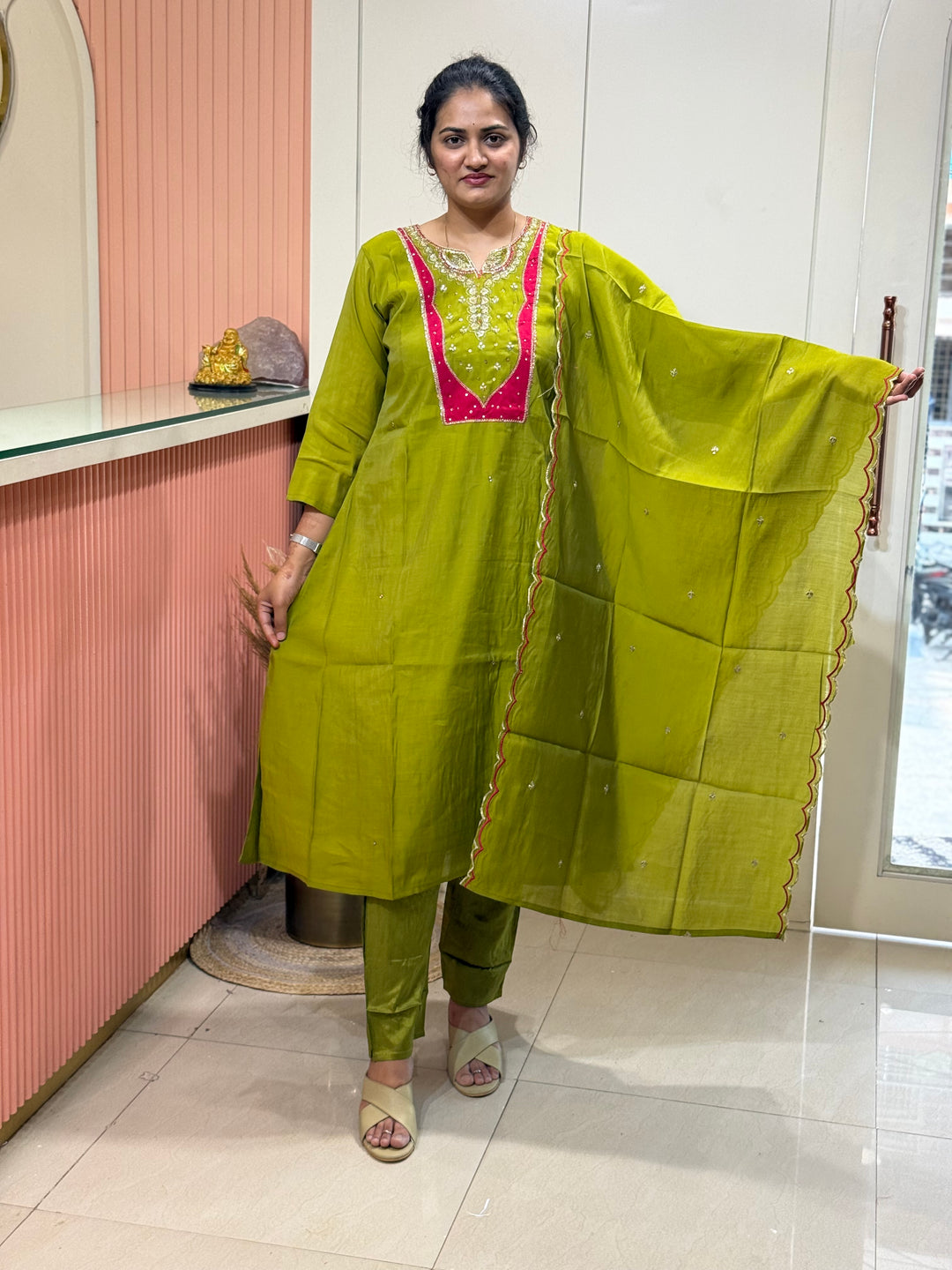 Mul Chanderi with Cotton Lining (New Arrivals ) | R138