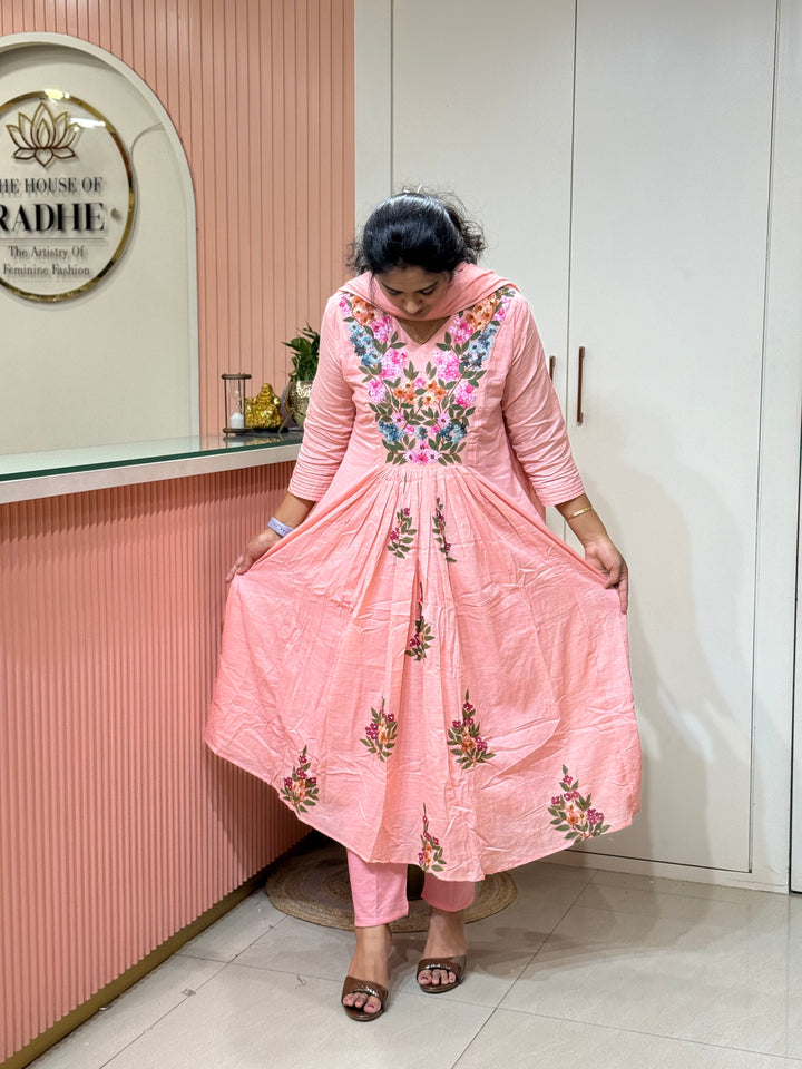 Pure Mul Cotton Collection with Handwork | R190