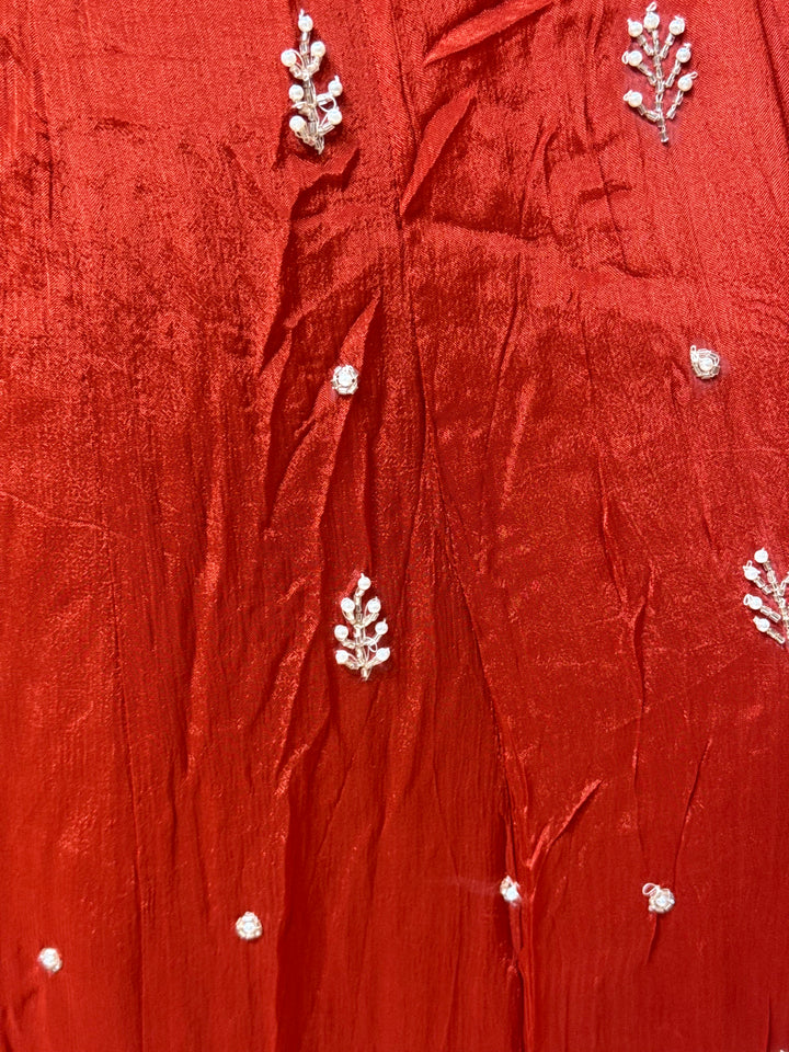 Pure Chinon Handwork Collection Party Wear | R177