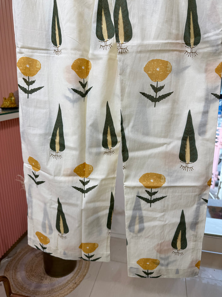 60-60 Cotton 3 Pc Kurta Set – Plus Size Collection | R158