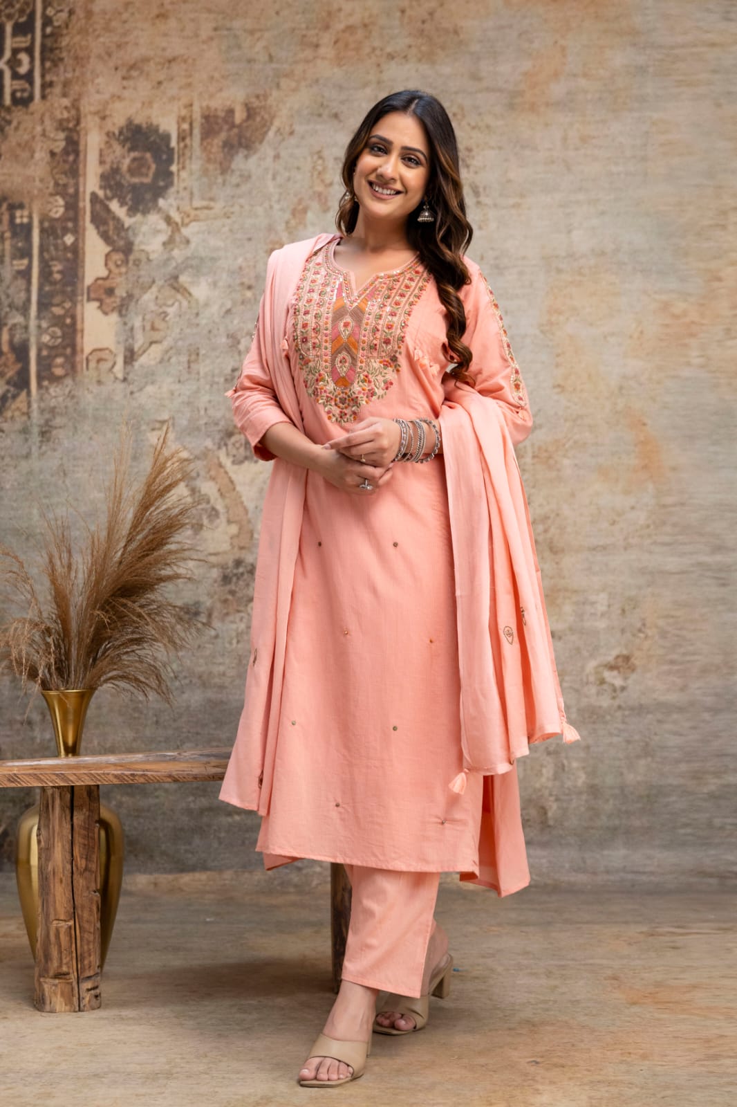 Mulmul Cotton New Collection With Embroidery Work | R190
