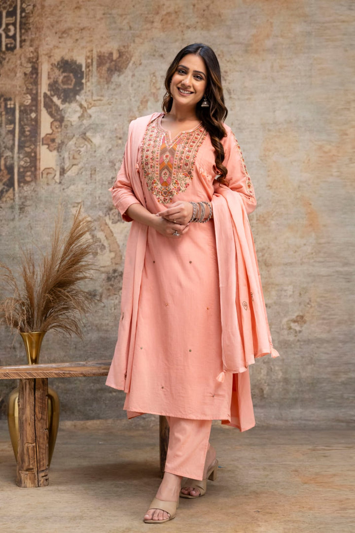 Mulmul Cotton New Collection With Embroidery Work | R190