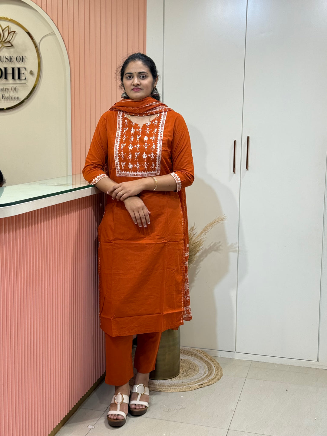 Warli Print Cotton Kurta Set – Summer Special Collection | RADHE84