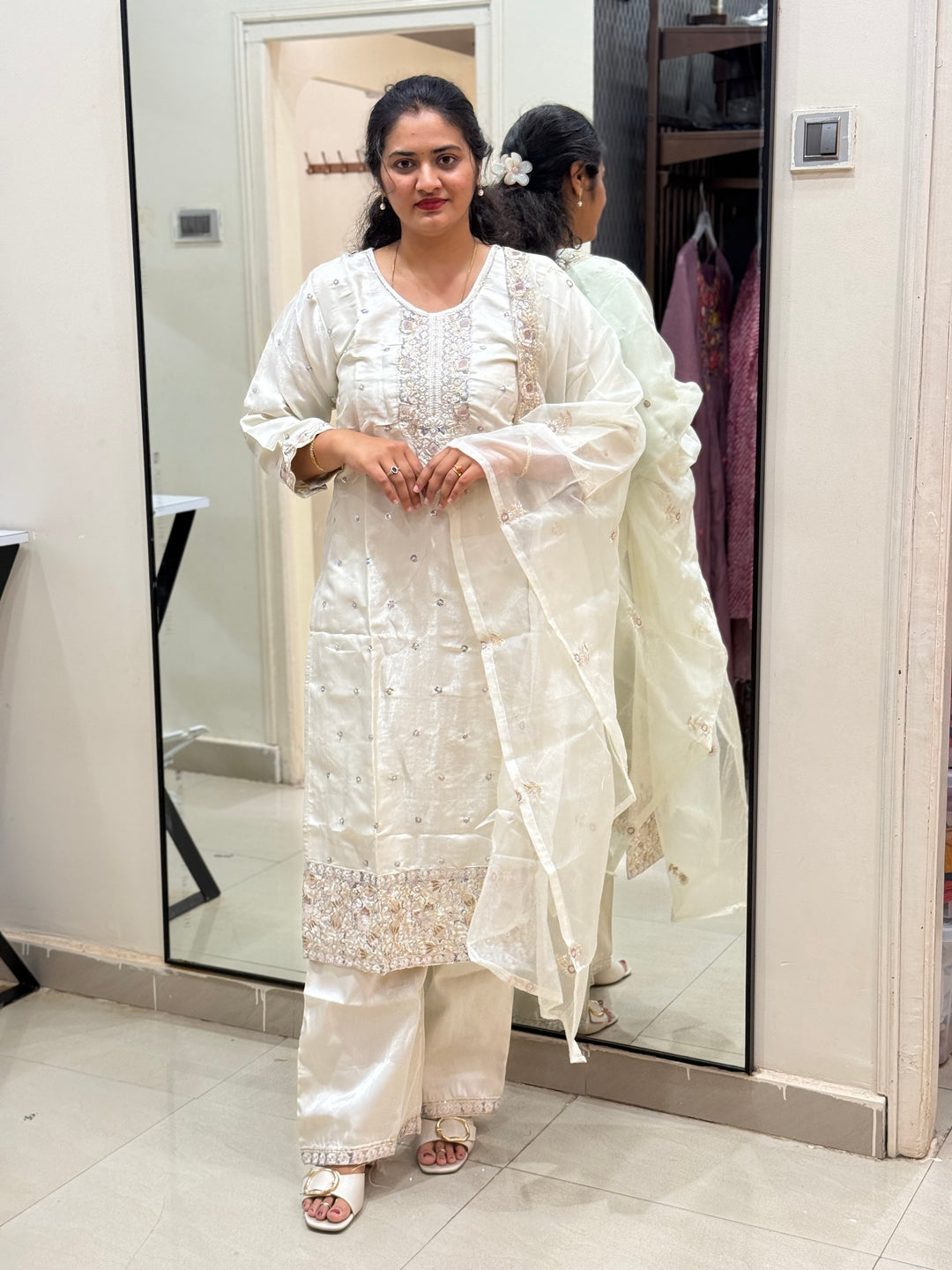 Budget-Friendly Roman Gloss Party Wear Collection | RADHE48