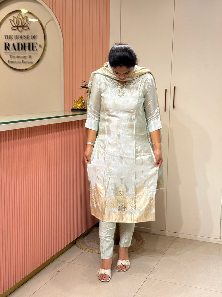 Banarasi Tissue Collection | Full-Length Dupatta | R223