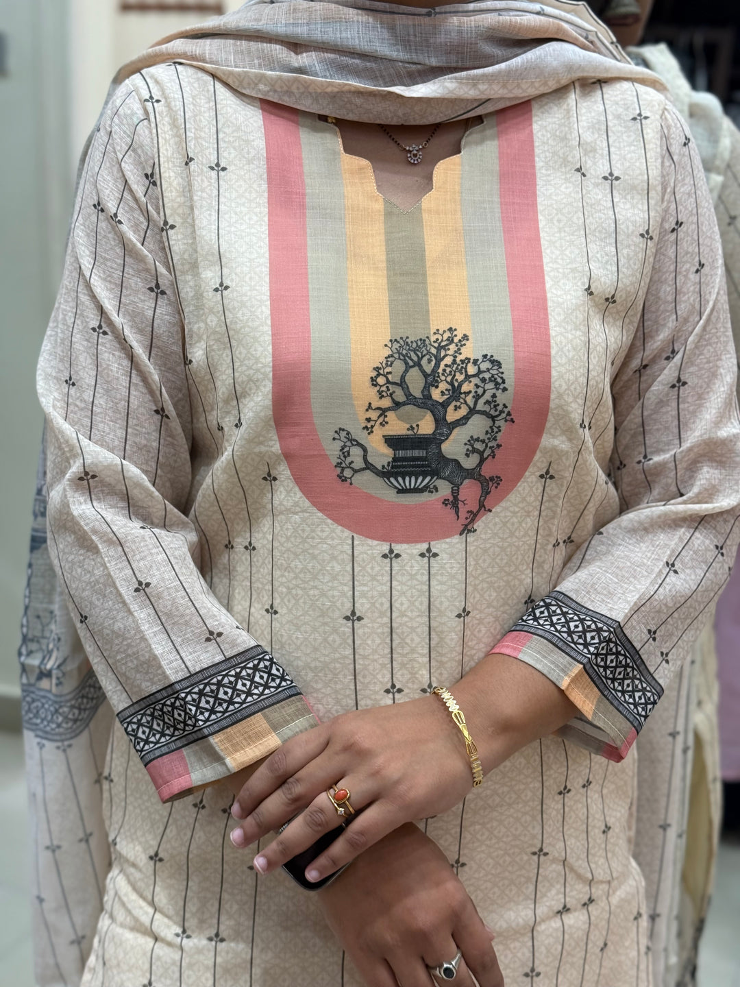 R123 –3 Pc Kurta Set | Everyday Wear Collection
