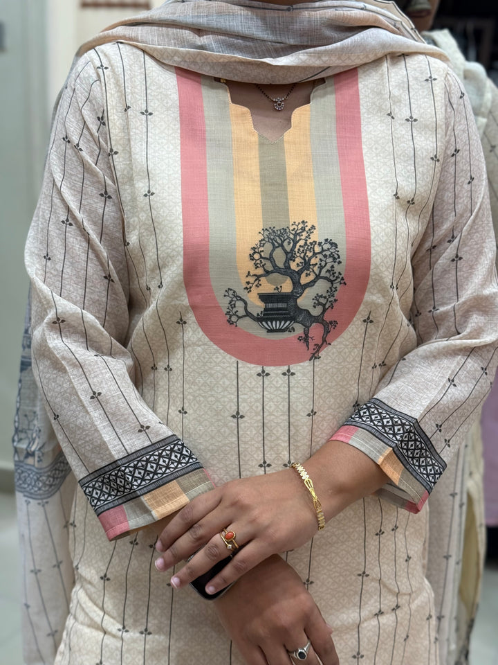 R123 –3 Pc Kurta Set | Everyday Wear Collection