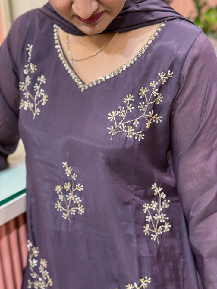 Mul Chanderi Collection with Cut Dana work | R206