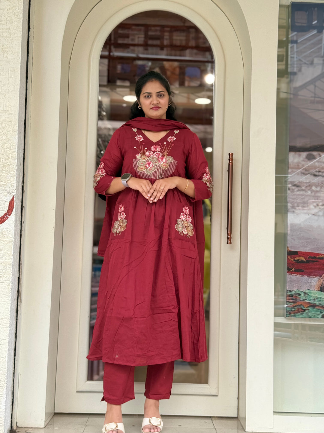 Mul Cotton With Front Pockets (cotton Lining) | R168