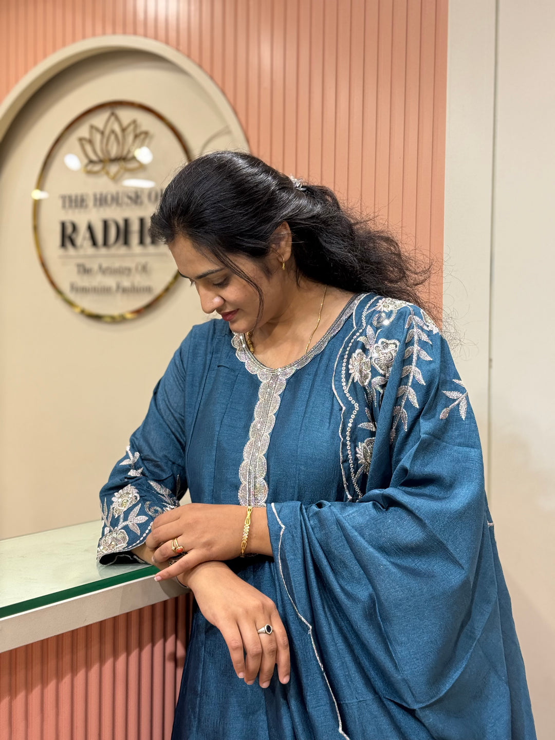 Vichitra Fabric Collection With Elegant Designer Look | RADHE60