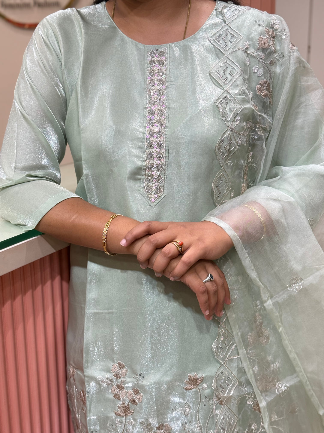 Budget-Friendly Roman Gloss Party Wear Collection | RADHE48