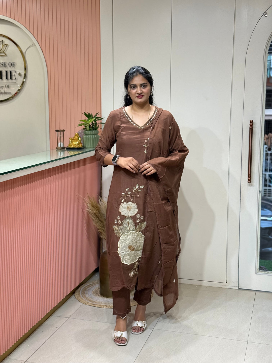 Mul Cotton Collection with Embroidery work (Cotton Lining)| R150