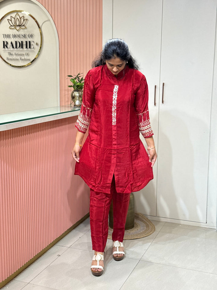 HO Crepe 2 Pcs Set Collection with Sequence work| R167