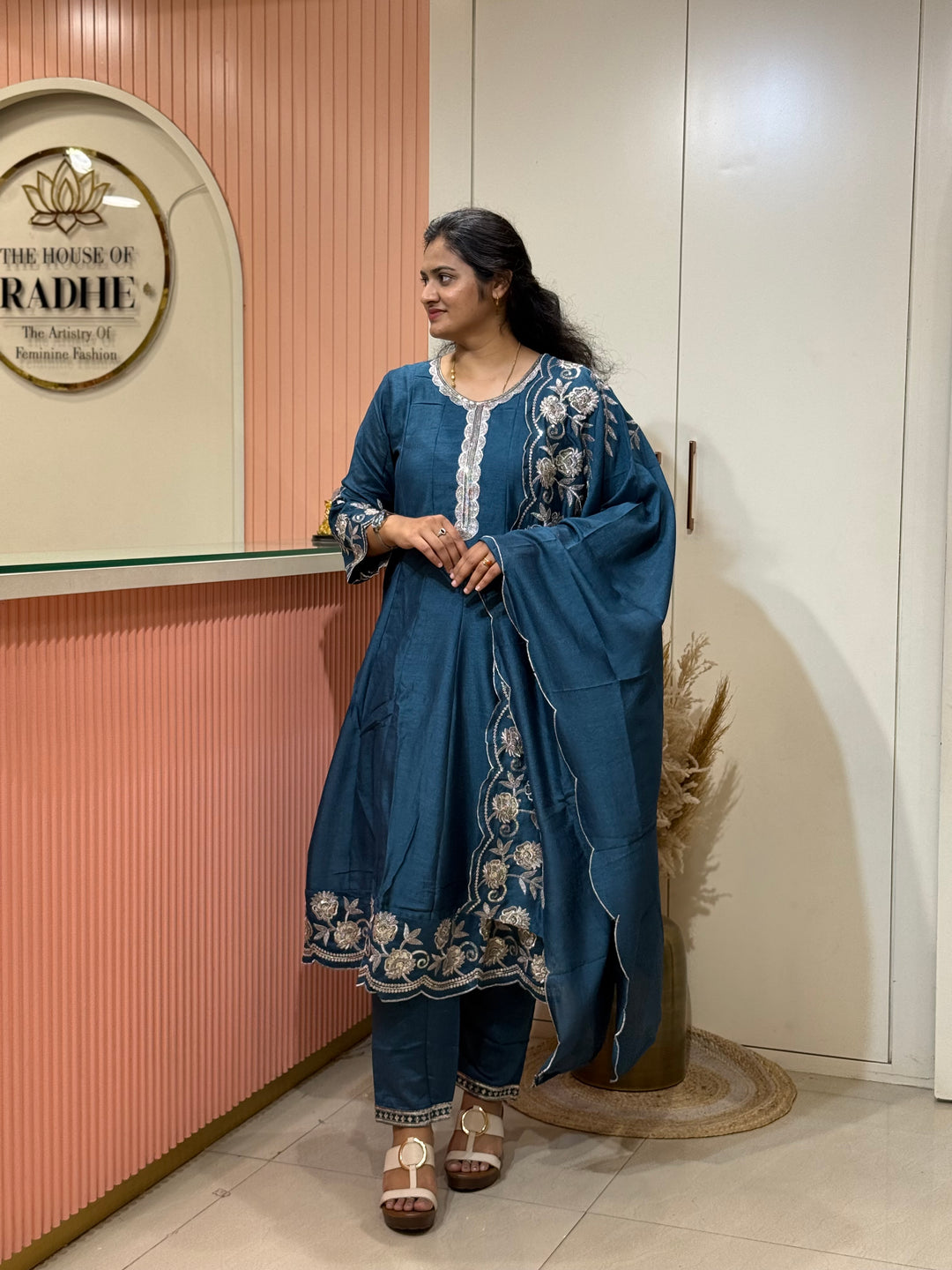 Vichitra Fabric Collection With Elegant Designer Look | RADHE60