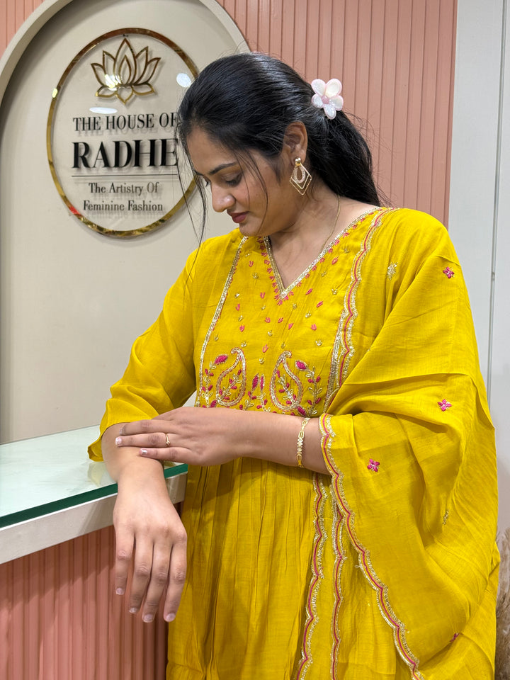 Mul Chanderi Beautiful Collection | R208