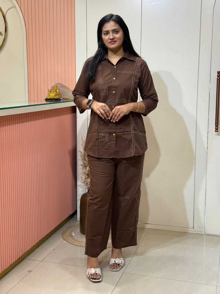 Co-OrdSet Cotton 2 PCS Kurta Set | R137