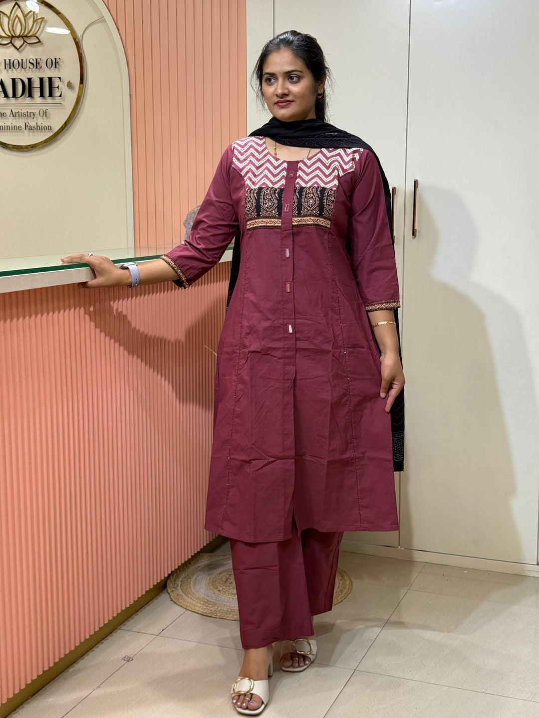 Pure Cotton Collection with Patchwork | R210