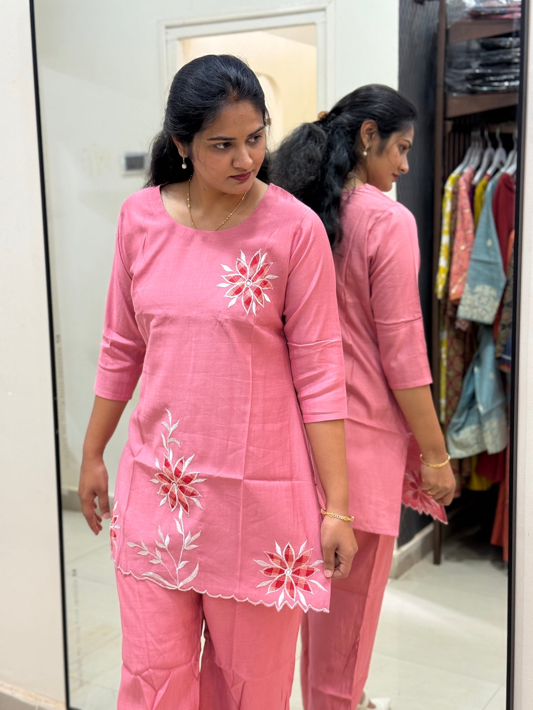Co-Ord Set Collection with Beautiful Design(Premium Vatican Fabric)| R137