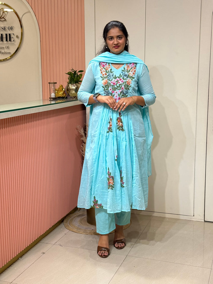 Pure Mul Cotton Collection with Handwork | R190