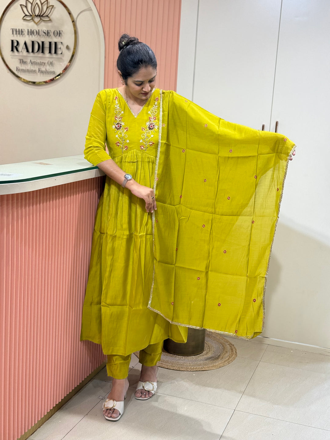 Mul Chanderi Silk Kali Pattern Collection – New Arrivals | R138