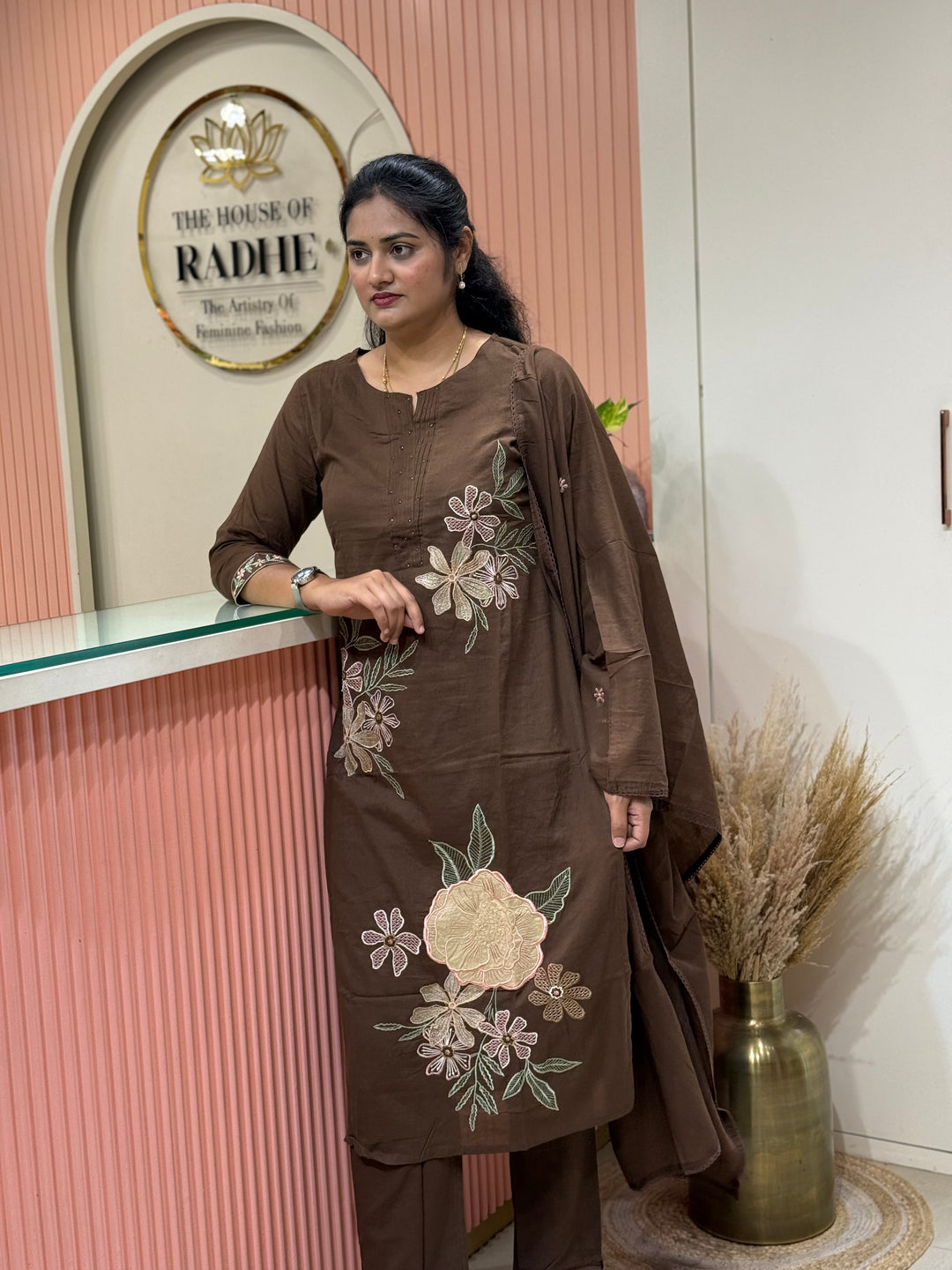 Mul Cotton Collection with Embroidery work (Cotton Lining)| R150