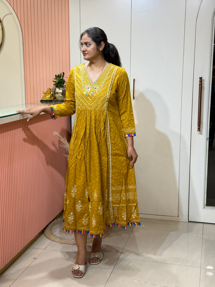Gown Full Ghera (1pcs Set ) | SALE3