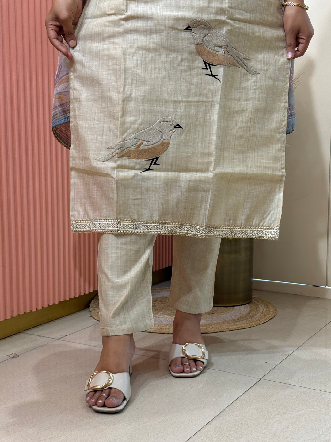 Classic Pure Jamdani Designer Suit Set | R211