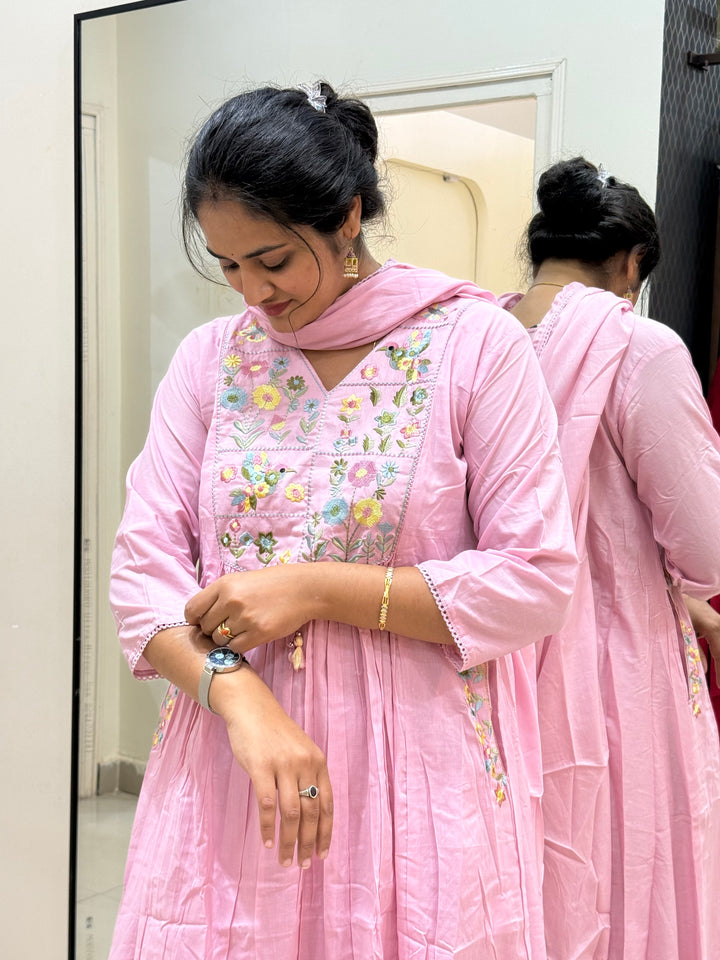 Mulmul Cotton New Collection With Embroidery Work | R190