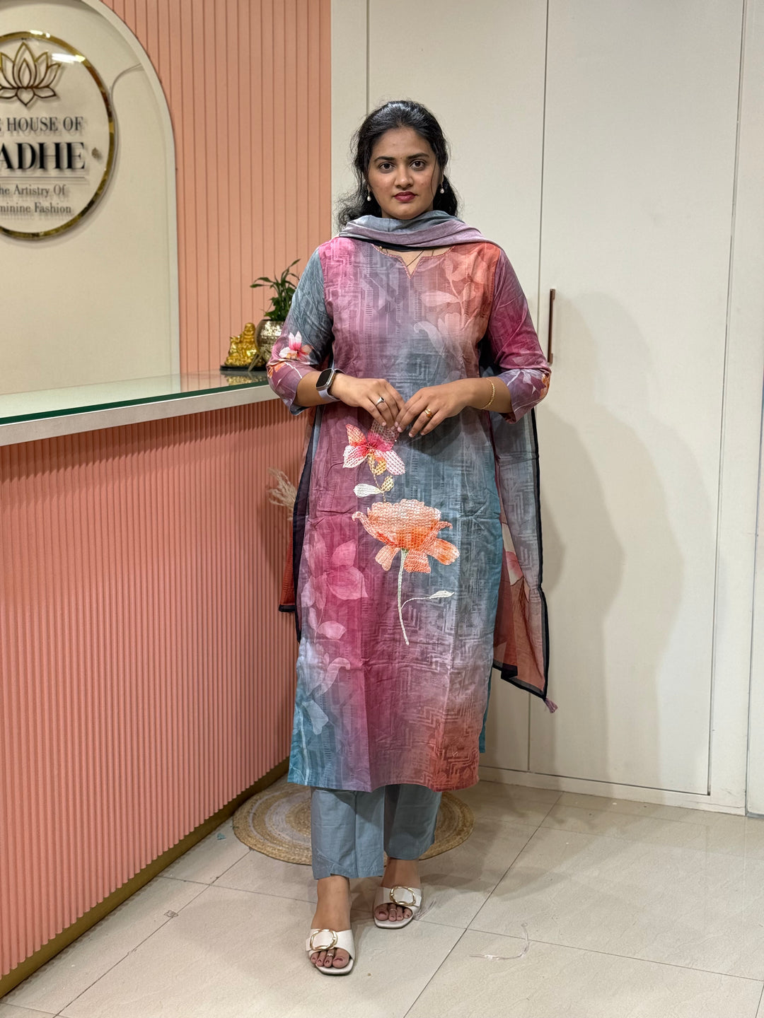 Mul Chanderi Collection | R223