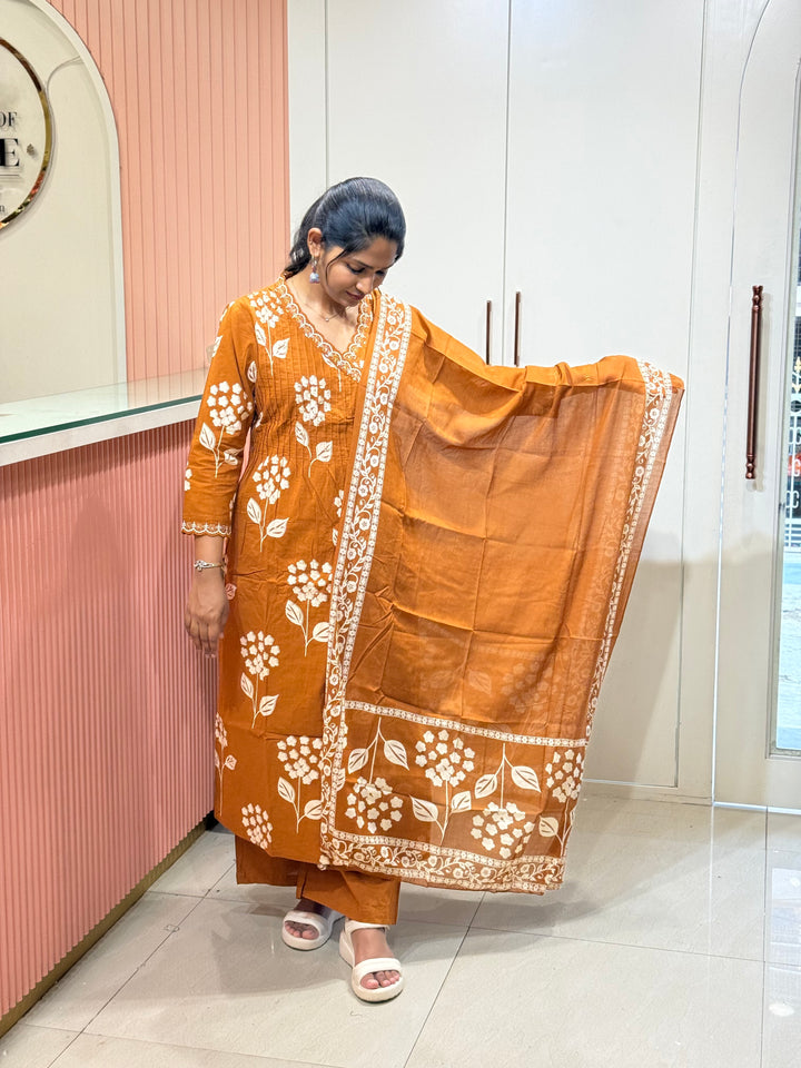 Angrakha Pattern 60-60 Cotton Collection | R185