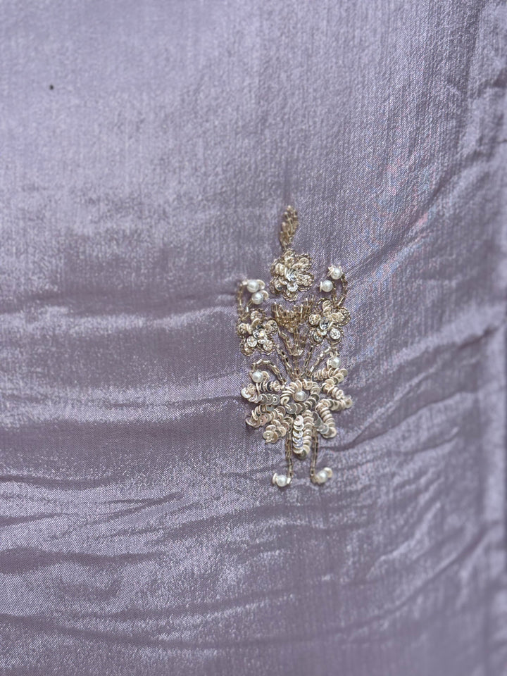 Pure Chinon Handwork Collection Party Wear | R177
