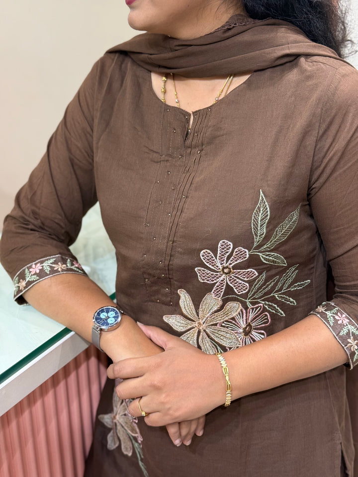 Mul Cotton Collection with Embroidery work (Cotton Lining)| R150