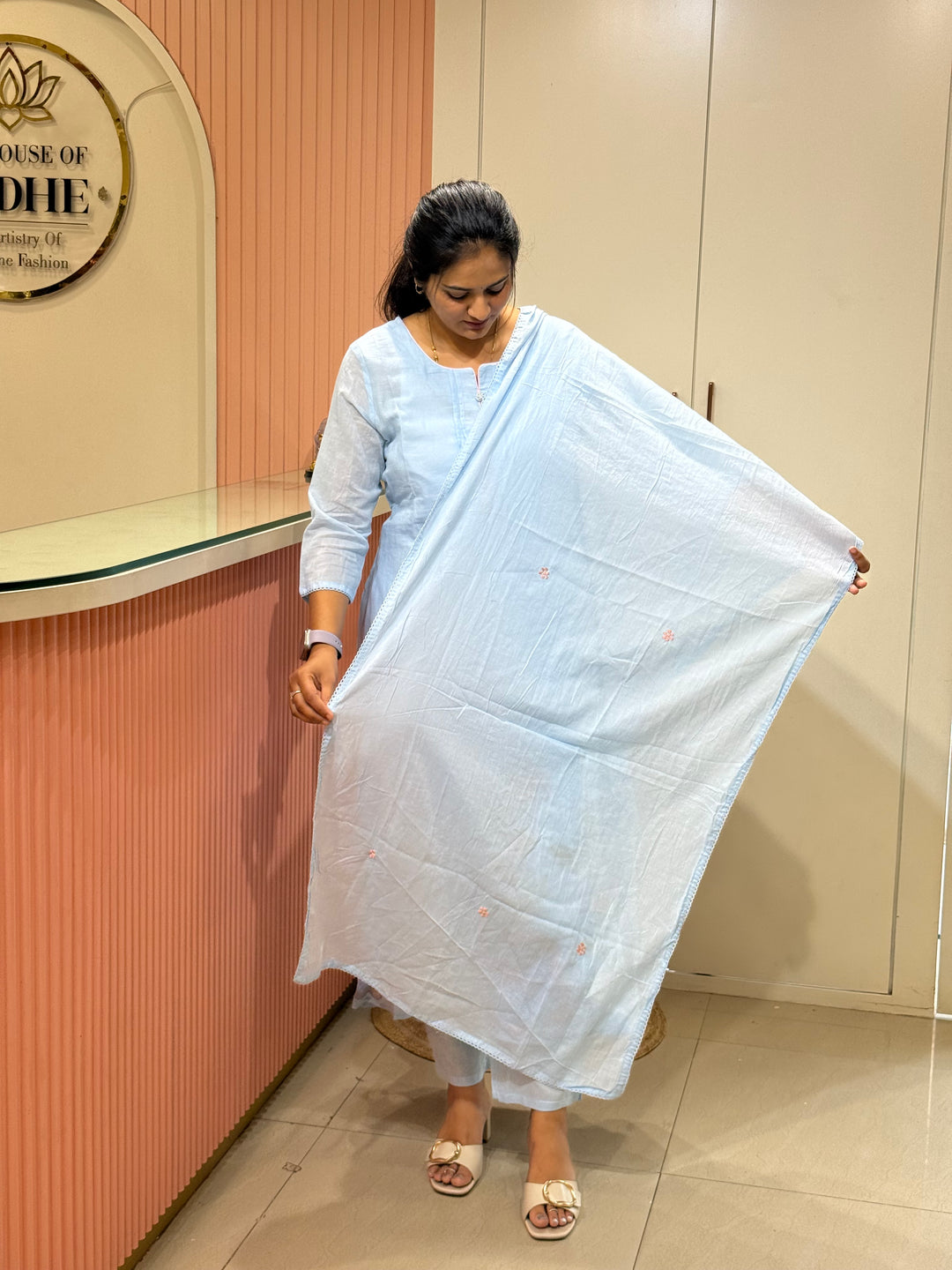 Pure Mul Cotton Collection With Cotton Lining | R212