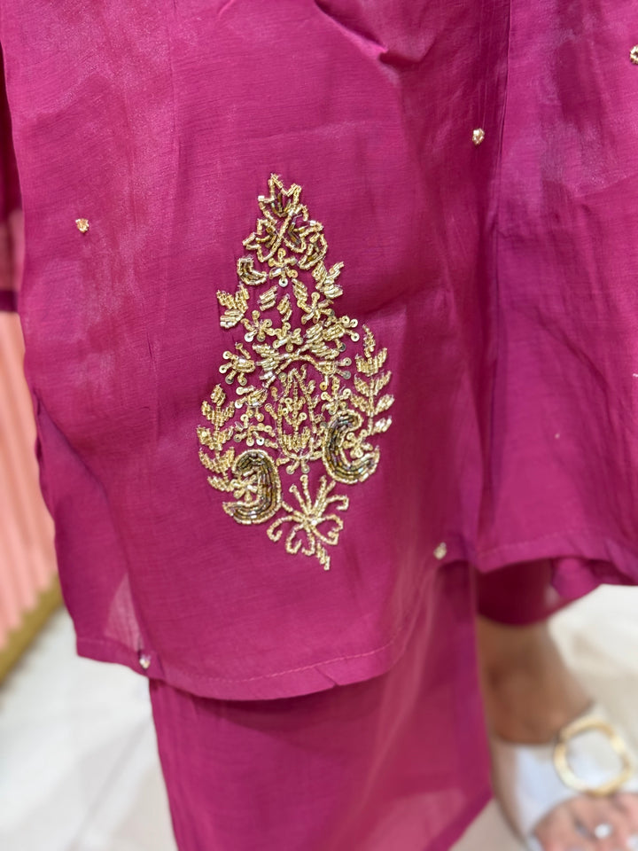 Mul Chanderi Semi Party Wear Collection | R205