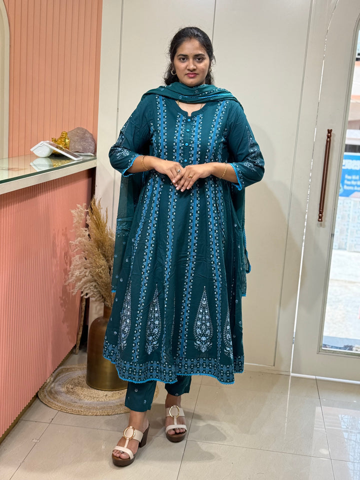 Cotton Full Kali 3 Pc Set – Allover Print Collection | R150