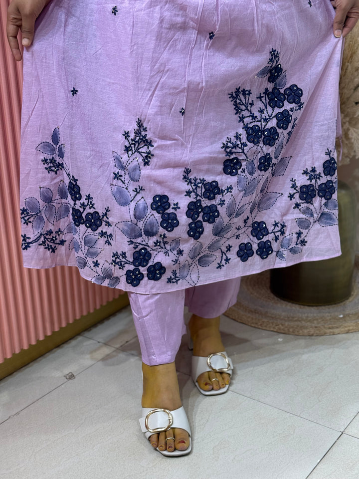 Pure Banarasi Mul Chanderi Exclusive Designer Collection (Cotton Lining)| R218