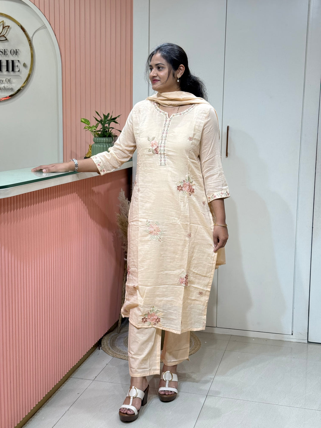 Mul Cotton Collection with Embroidery work (Cotton Lining)| R150