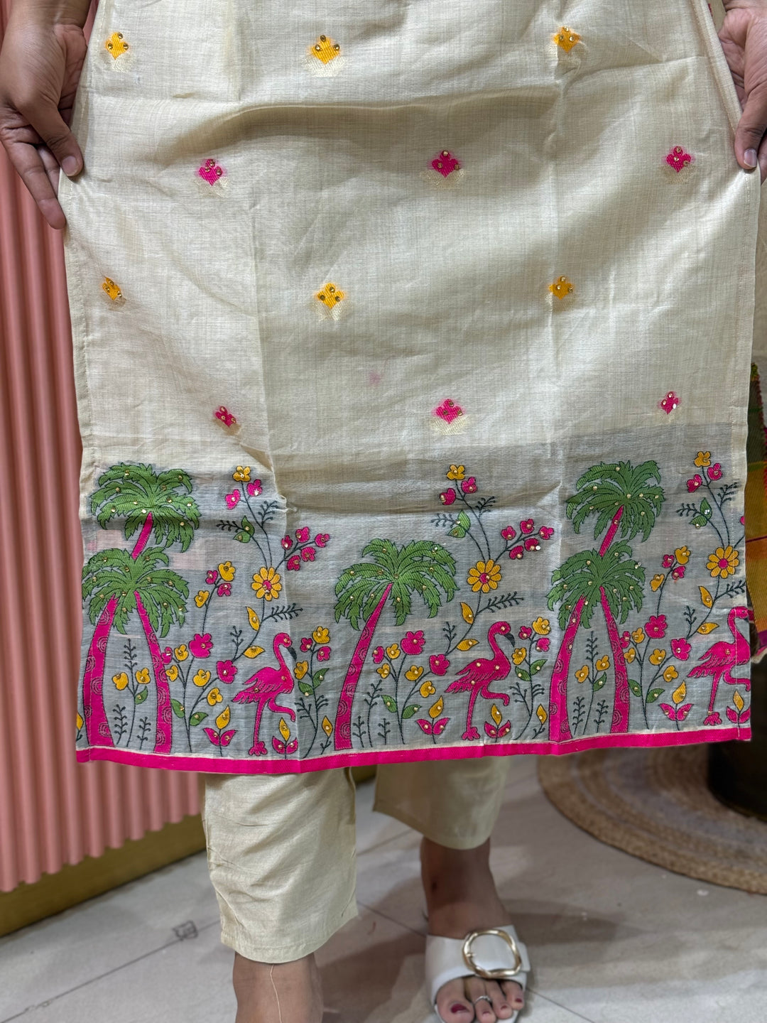Budget-Friendly Semi Jamdhani Collection | R222