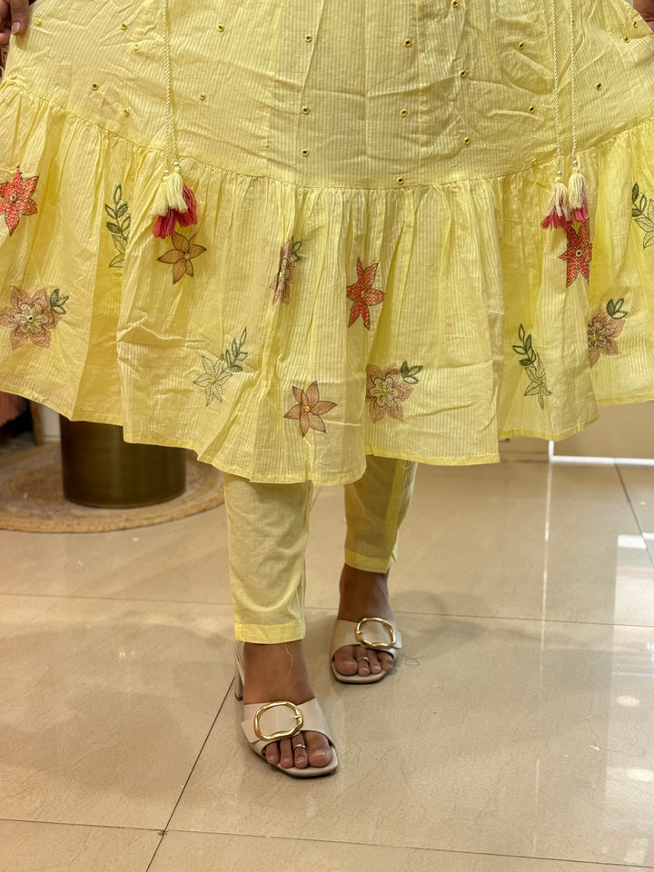 Premium Mul Cotton Anarkali Style Collection | R164
