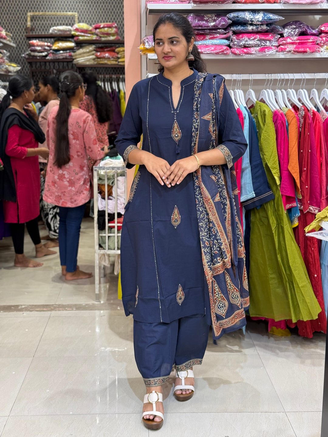 Premium Cotton 3 Pcs Kurta Set | Trending Summer Collection | RADHE101