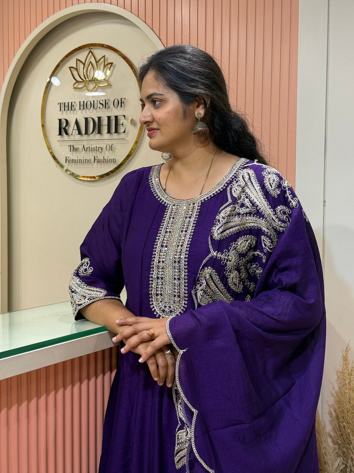 Vichitra Fabric Collection With Elegant Designer Look | RADHE60