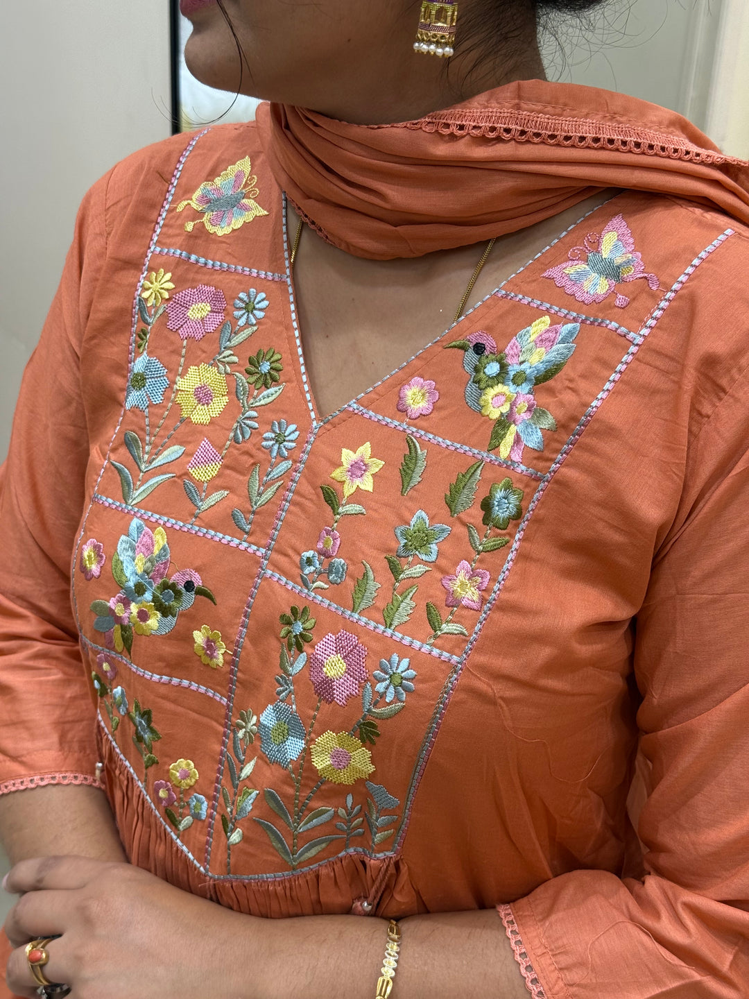 Mulmul Cotton New Collection With Embroidery Work | R190