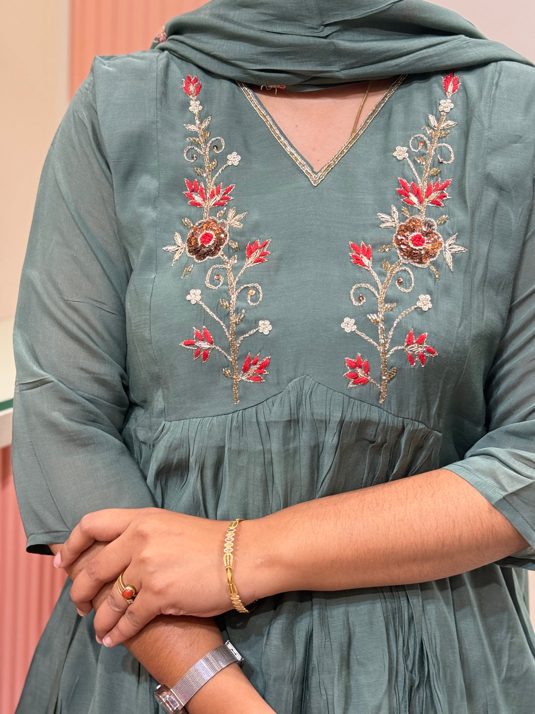 Mul Chanderi Silk Kali Pattern Collection – New Arrivals | R138