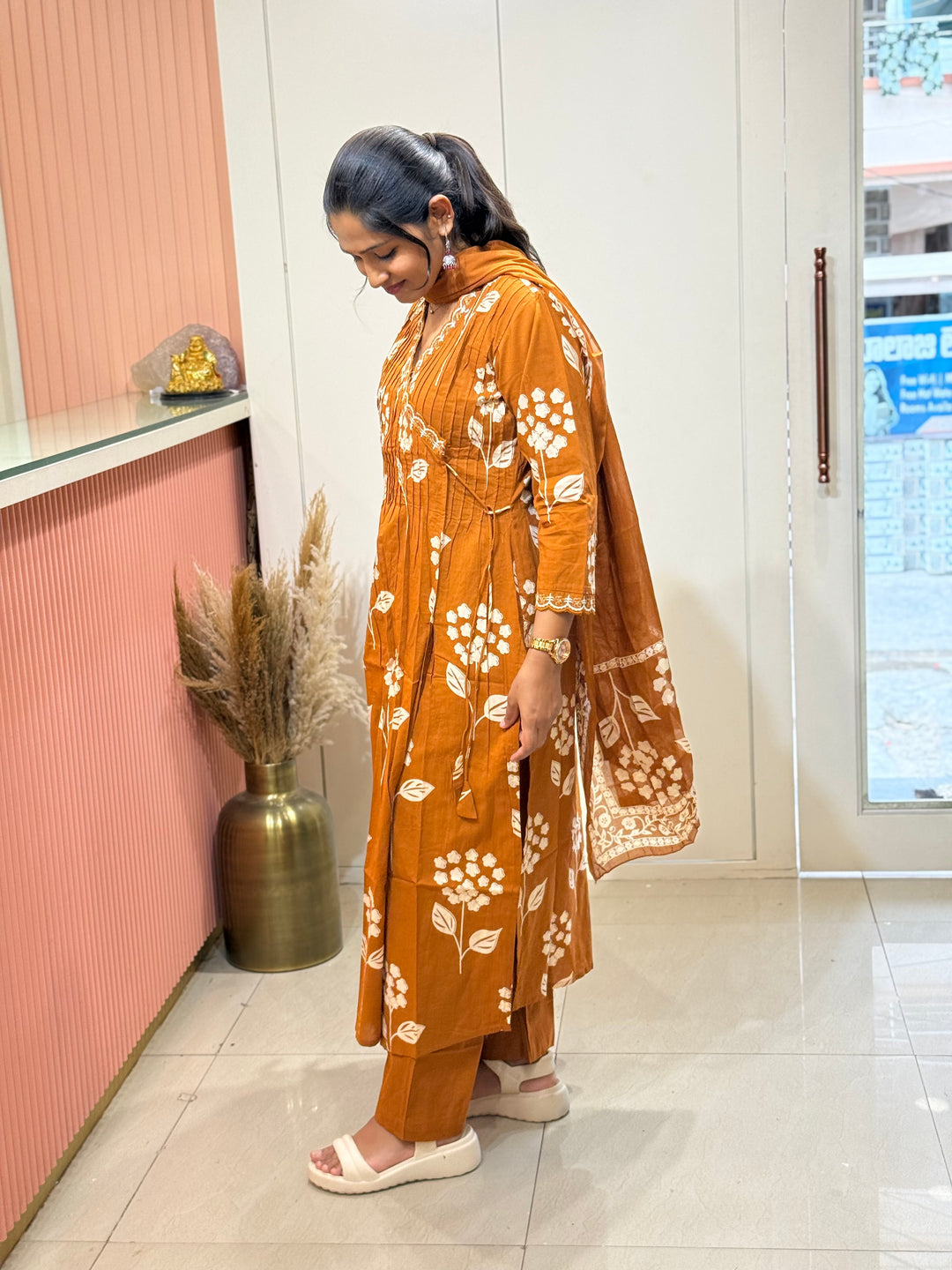 Angrakha Pattern 60-60 Cotton Collection | R185