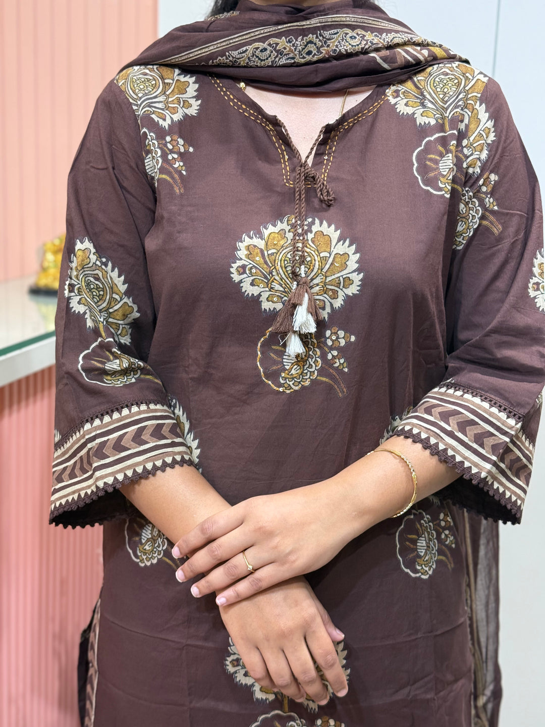 Premium Cotton 3 Pcs Kurta Set | Trending Summer Collection | RADHE101