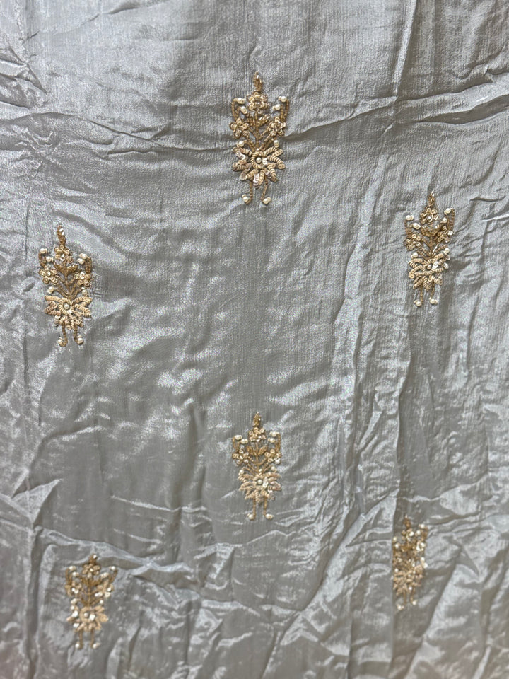 Pure Chinon Handwork Collection Party Wear | R177