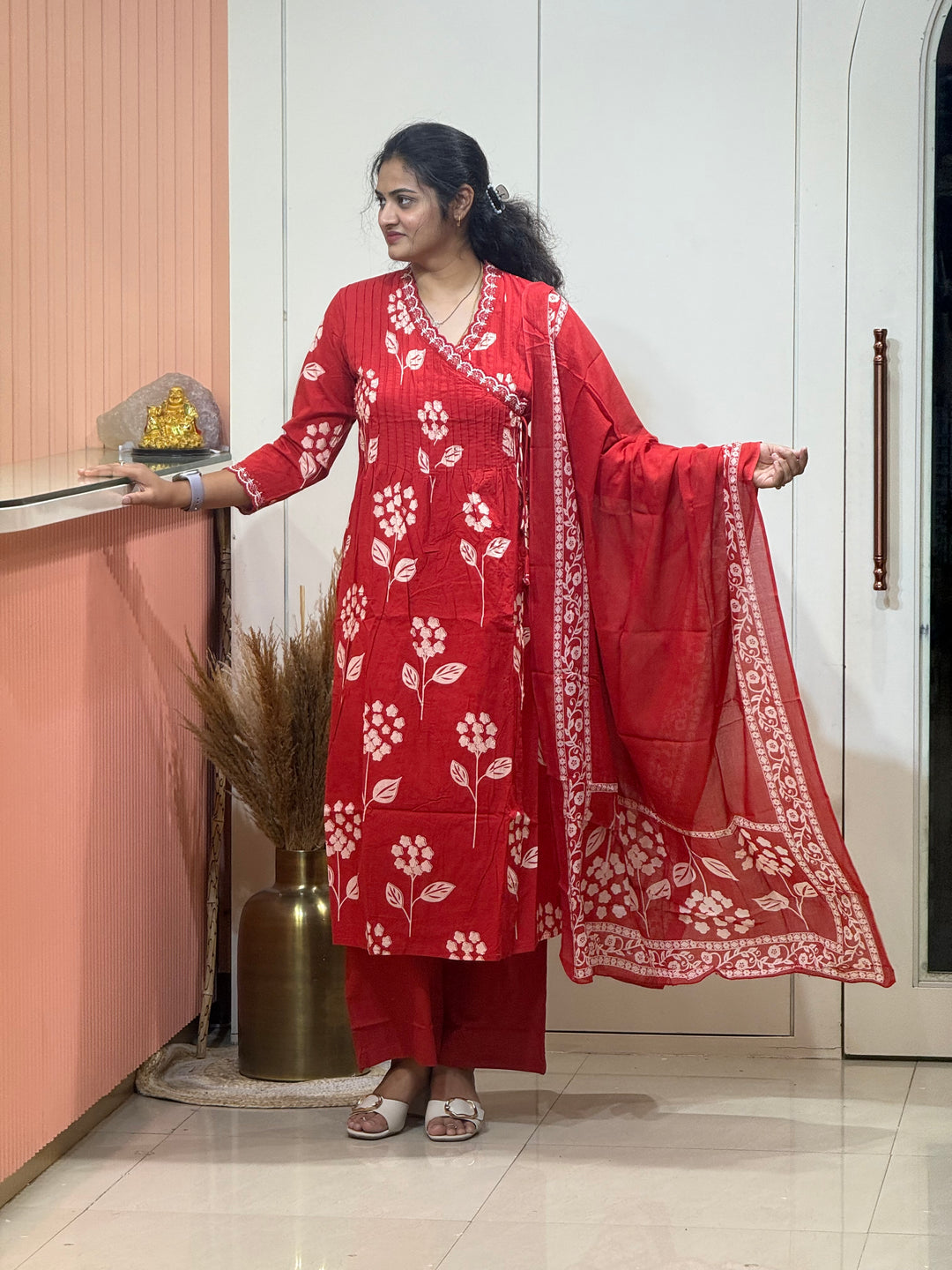 Angrakha Pattern 60-60 Cotton Collection | R185