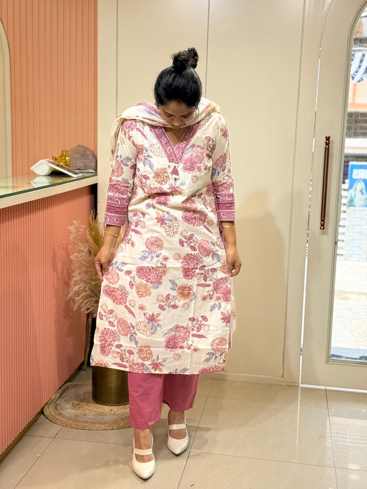 Cotton Kurta Set Collection – With Cotton Lining | R149