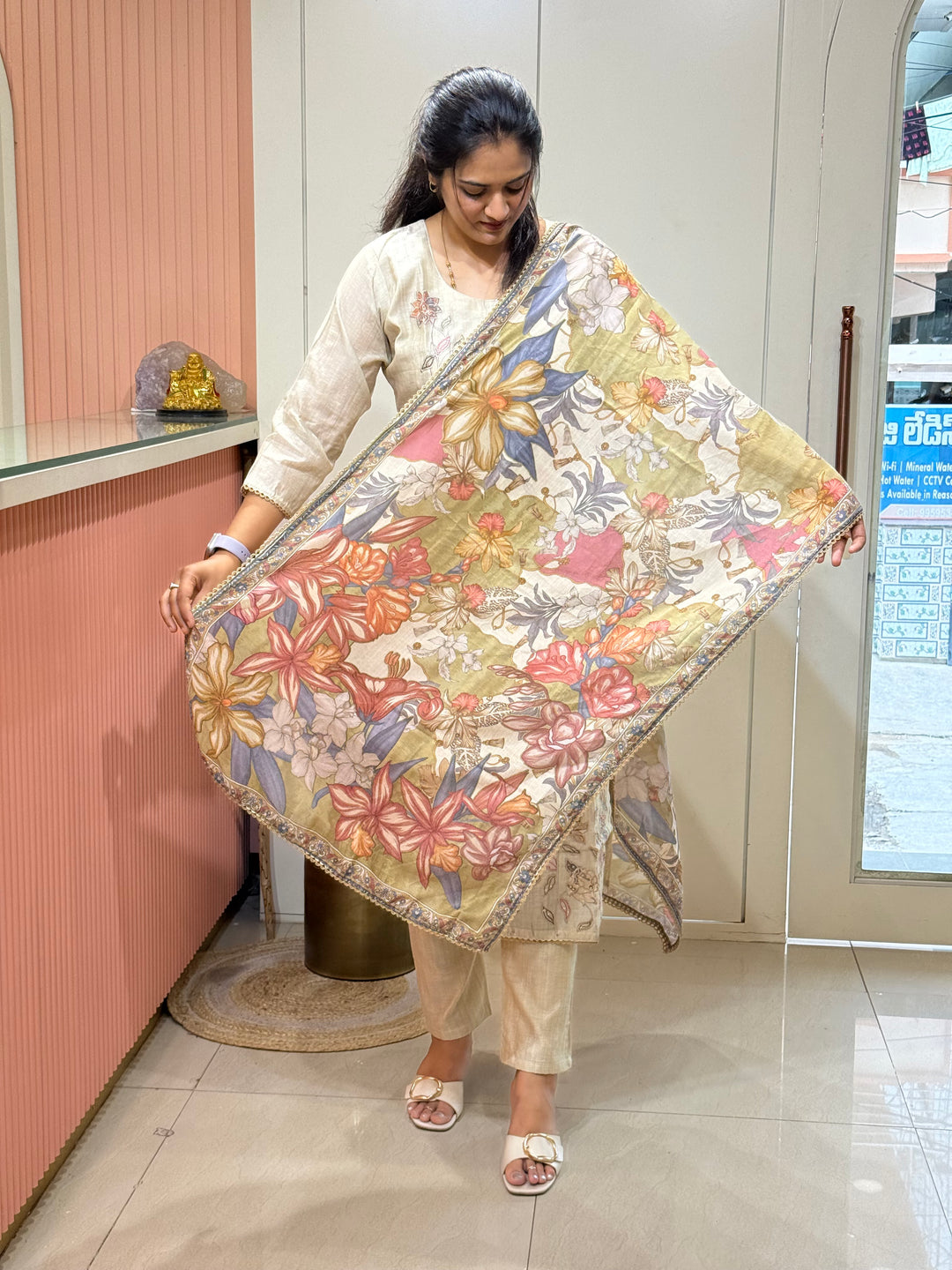Classic Pure Jamdani Designer Suit Set | R211