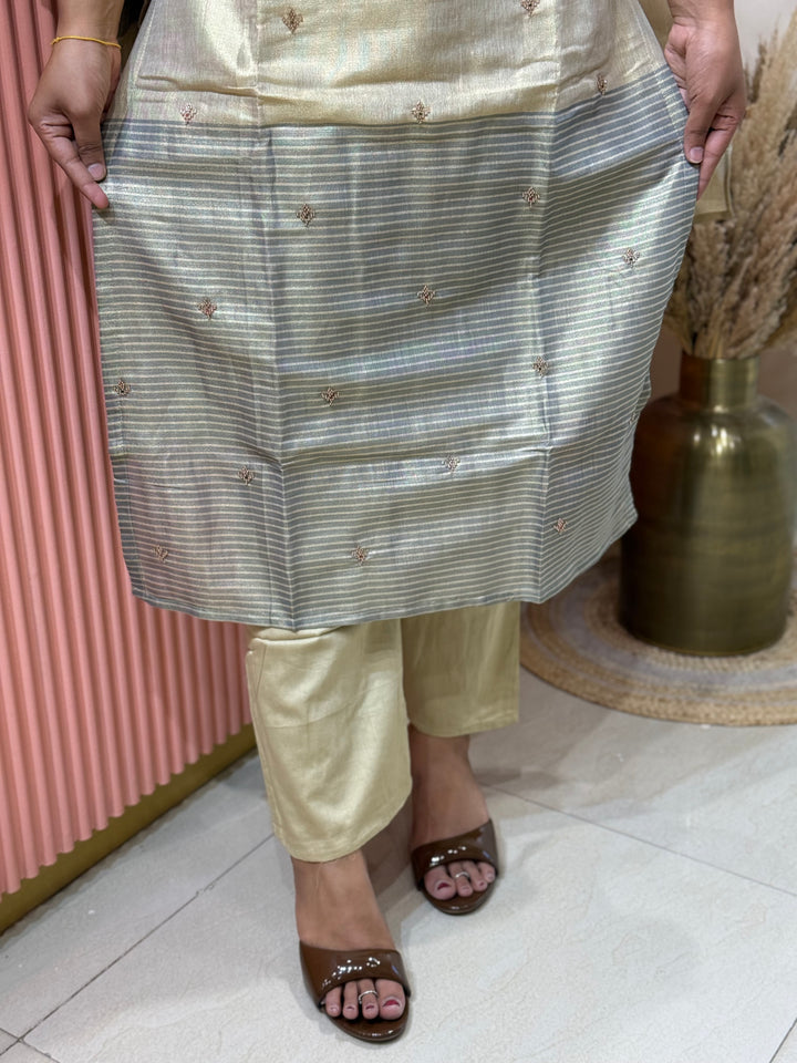 Pure Tissue Collection | Neck Handwork &amp; Beautiful Dupatta | R148